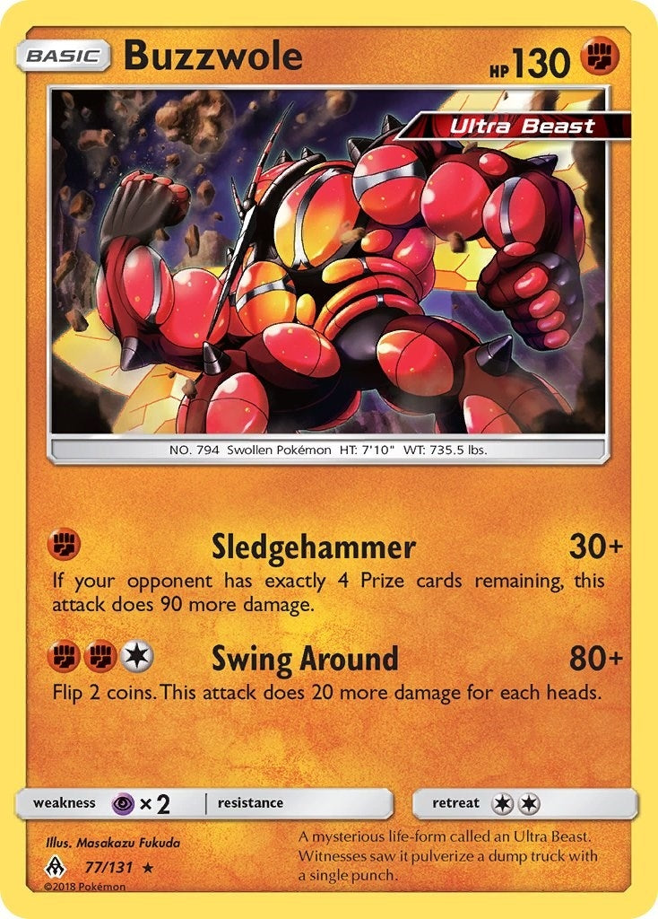 Image for Buzzwole (77/131) (SM06) - Pokemon