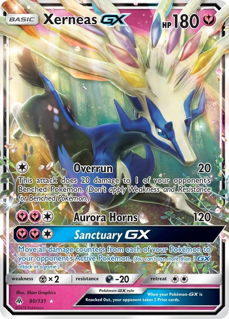 Image for Xerneas GX (90/131) (SM06) - Pokemon