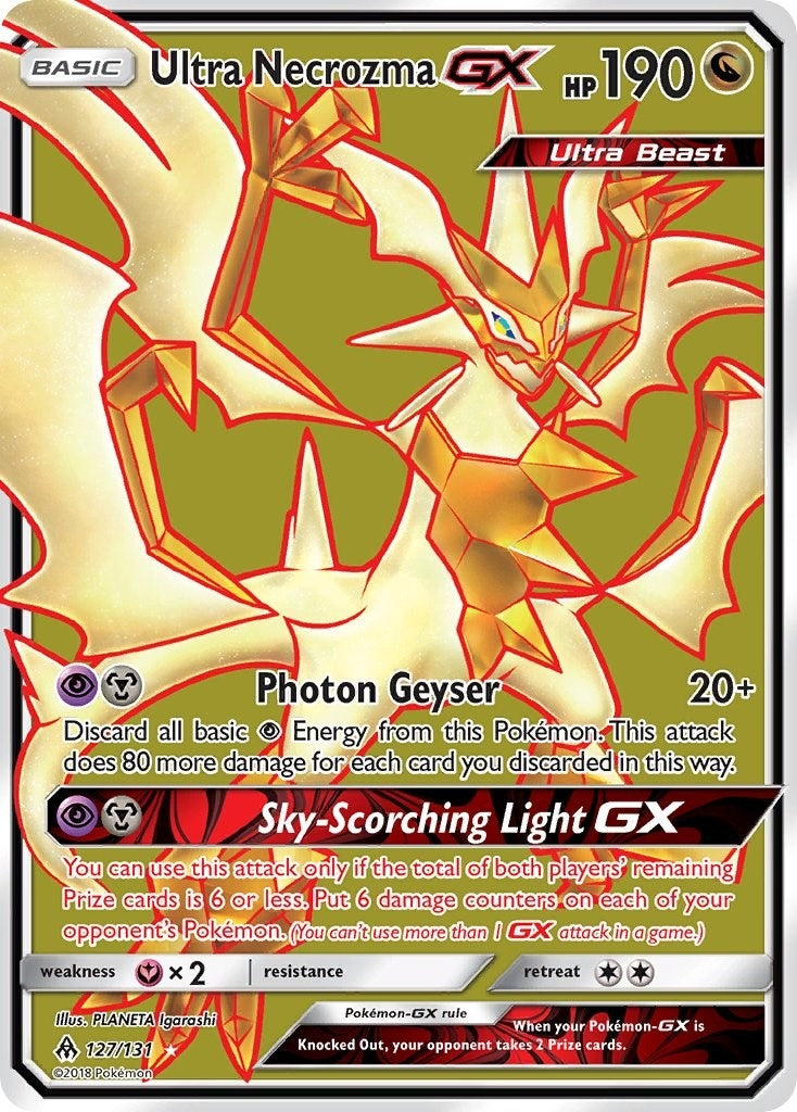 Image for Ultra Necrozma GX (Full Art) (127/131) (SM06) - Pokemon