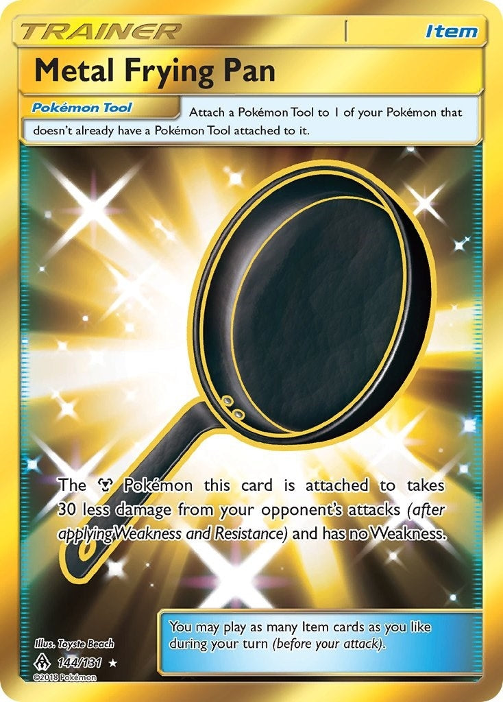Image for Metal Frying Pan (Secret) (144/131) (SM06) - Pokemon