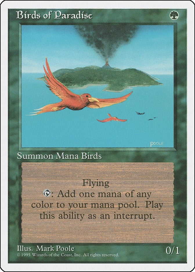 Image for Birds of Paradise (118) - Magic: The Gathering