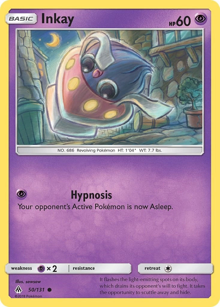 Image for Inkay (50/131) (SM06) - Pokemon