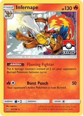 Image for Infernape - 23/156 (Pokemon League) (023/156) (PR) - Pokemon