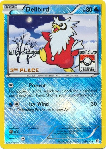 Image for Delibird - 38/149 (Pokemon League) [3rd Place] (038/149) (PR) - Pokemon