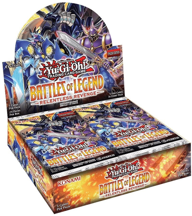 Image for Battles of Legend: Relentless Revenge - Booster Box - YuGiOh