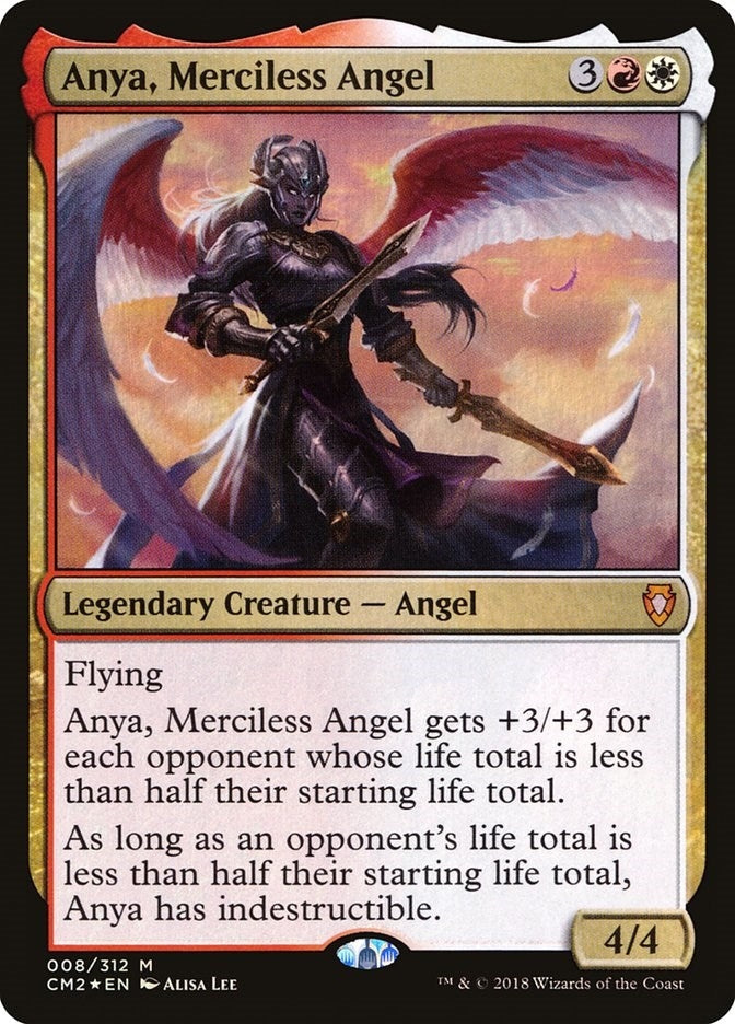 Image for Anya, Merciless Angel (8) (CM2) - Magic: The Gathering
