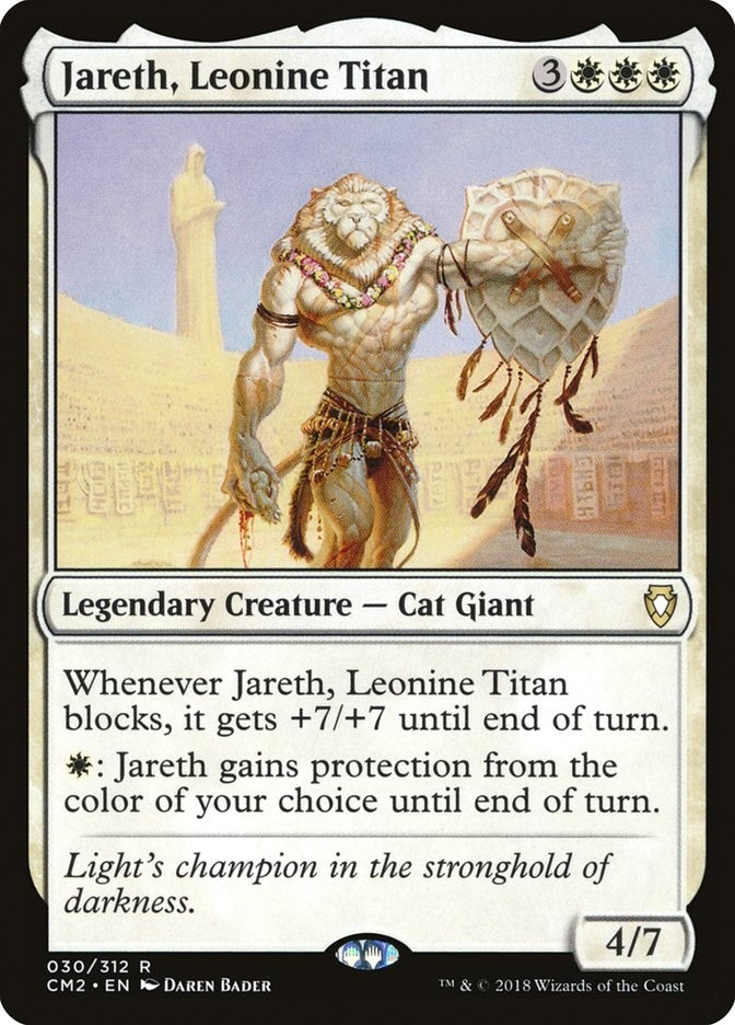 Image for Jareth, Leonine Titan (30) - Magic: The Gathering