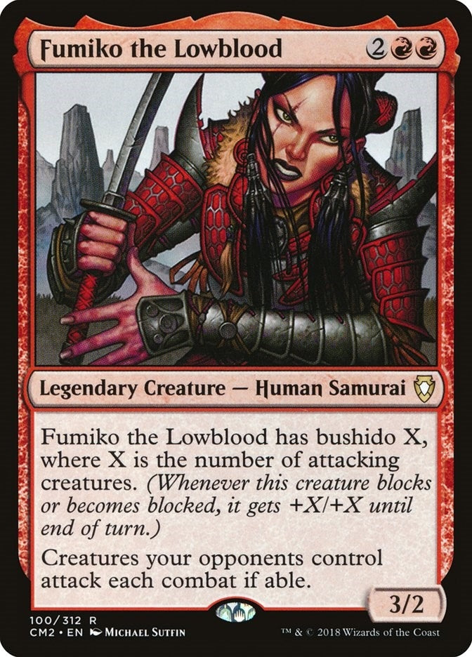 Image for Fumiko the Lowblood (100) - Magic: The Gathering