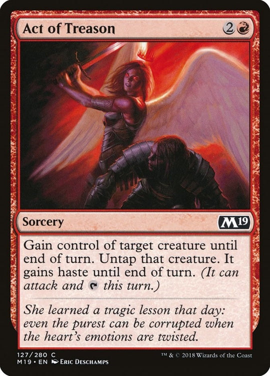 Image for Act of Treason (127) (M19) - Magic: The Gathering