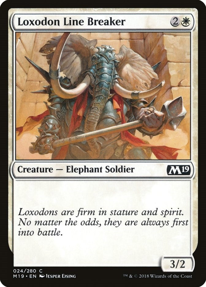 Image for Loxodon Line Breaker (24) - Magic: The Gathering