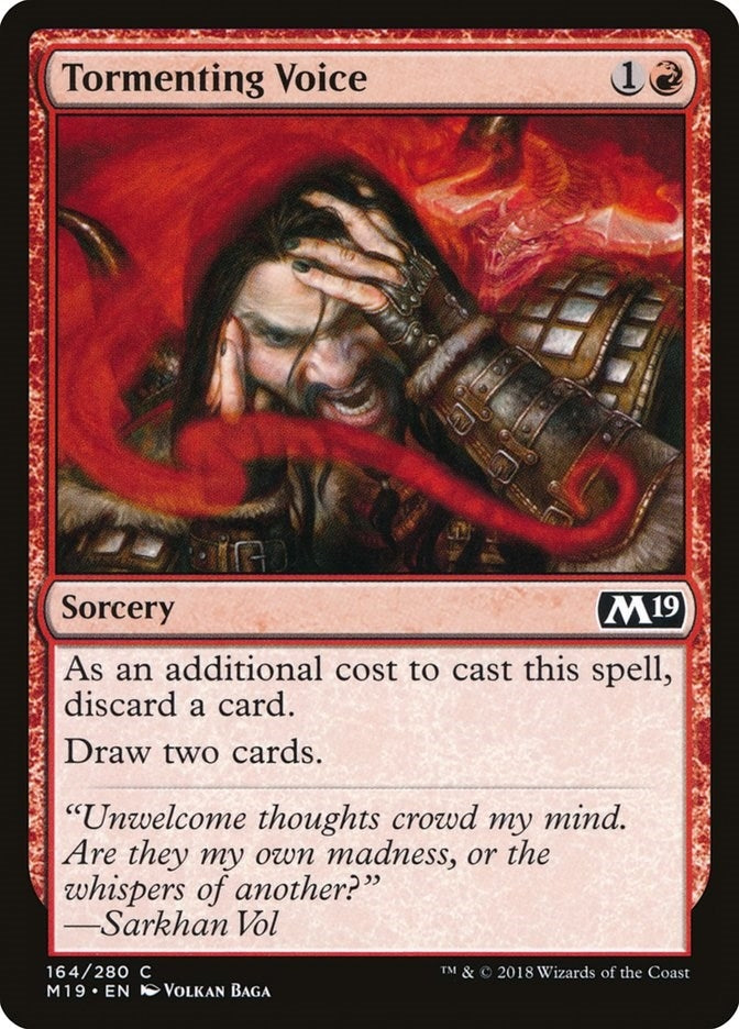 Image for Tormenting Voice (164) - Magic: The Gathering