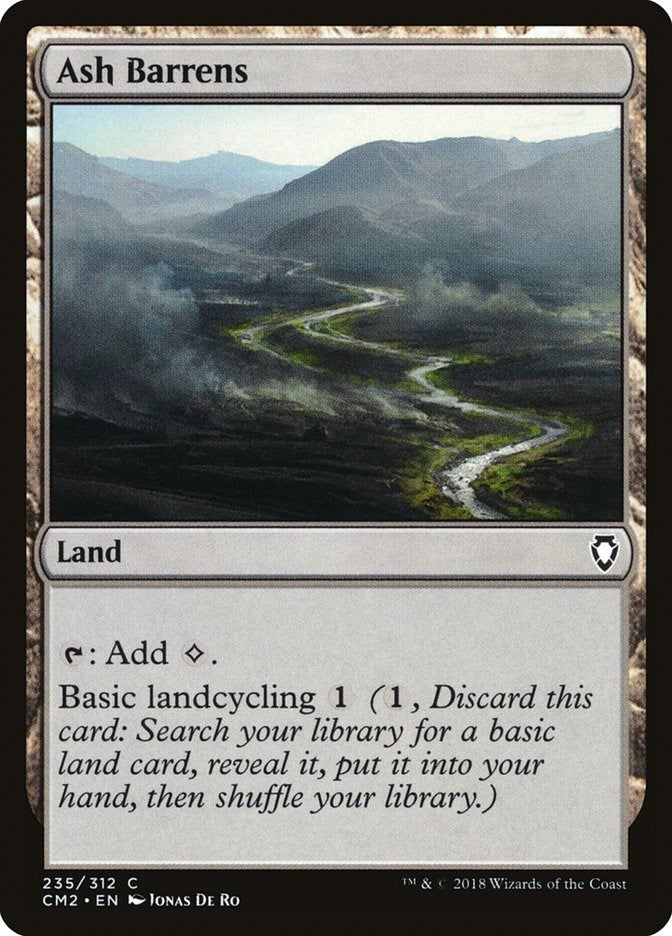 Image for Ash Barrens (235) - Magic: The Gathering