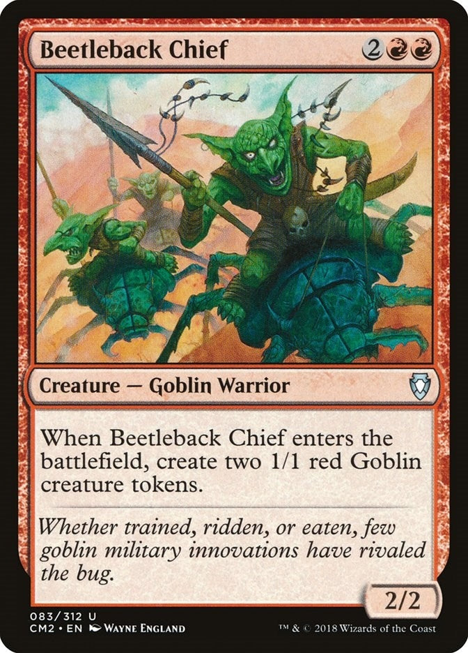 Image for Beetleback Chief (83) - Magic: The Gathering