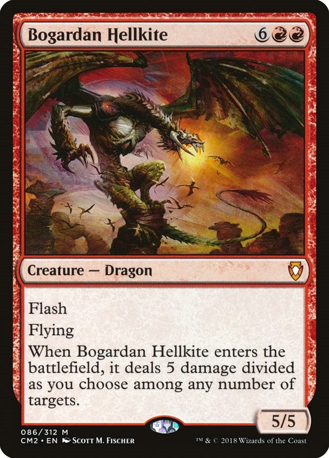 Image for Bogardan Hellkite (86) - Magic: The Gathering