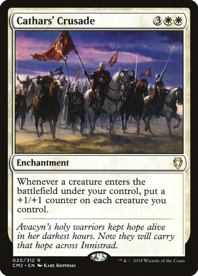 Image for Cathars' Crusade (20) - Magic: The Gathering