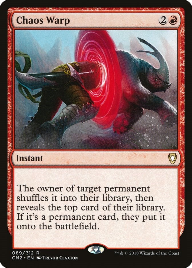 Image for Chaos Warp (89) - Magic: The Gathering