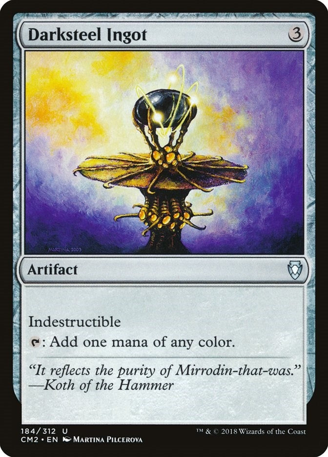 Image for Darksteel Ingot (184) - Magic: The Gathering