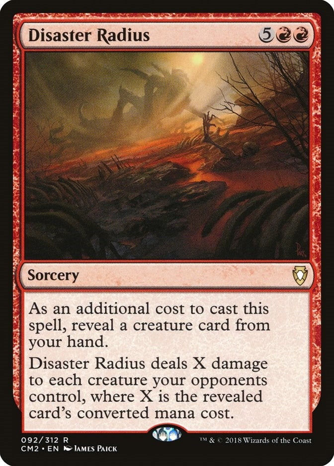 Image for Disaster Radius (92) - Magic: The Gathering