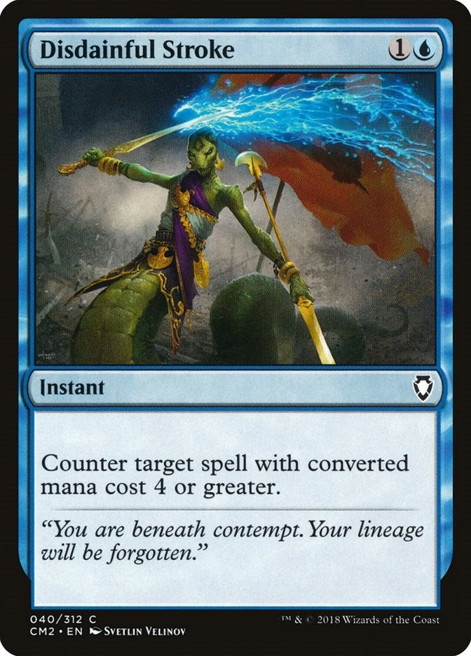 Image for Disdainful Stroke (40) - Magic: The Gathering