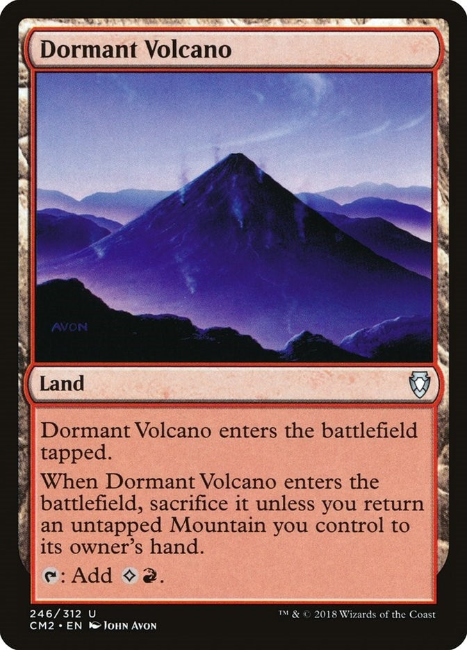 Image for Dormant Volcano (246) - Magic: The Gathering