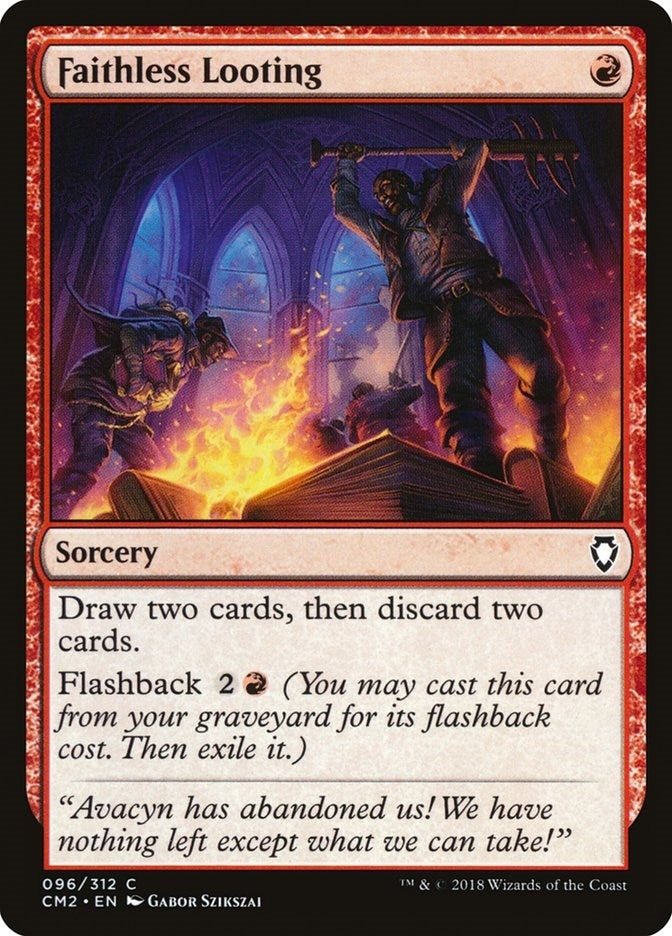 Image for Faithless Looting (96) - Magic: The Gathering