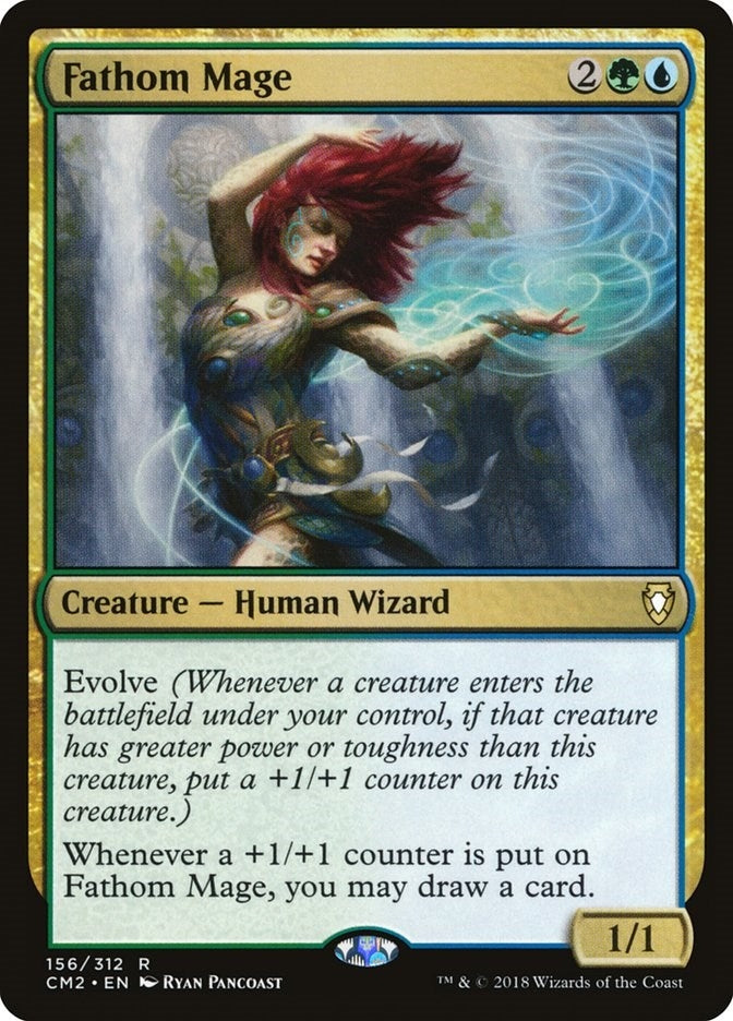 Image for Fathom Mage (156) - Magic: The Gathering