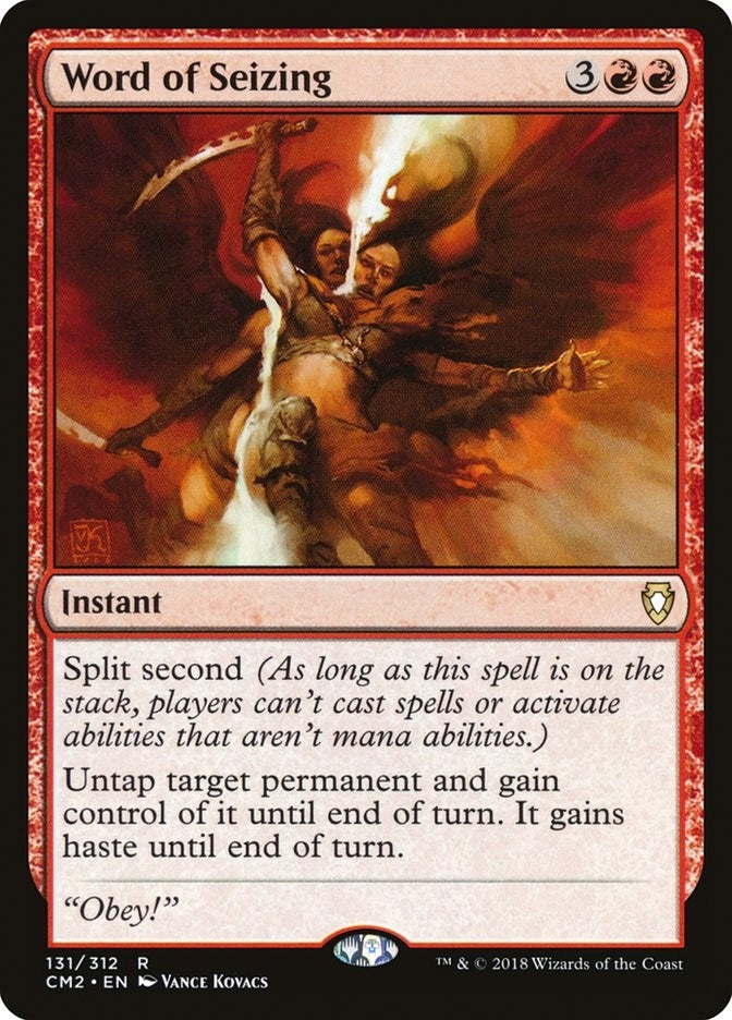 Image for Word of Seizing (131) - Magic: The Gathering