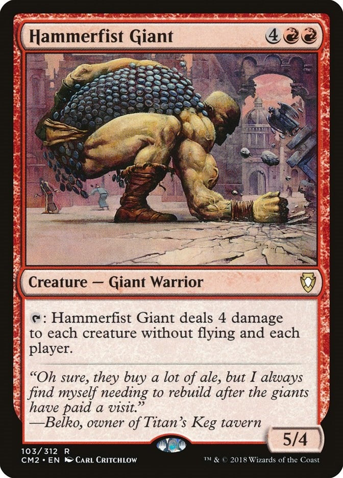 Image for Hammerfist Giant (103) - Magic: The Gathering