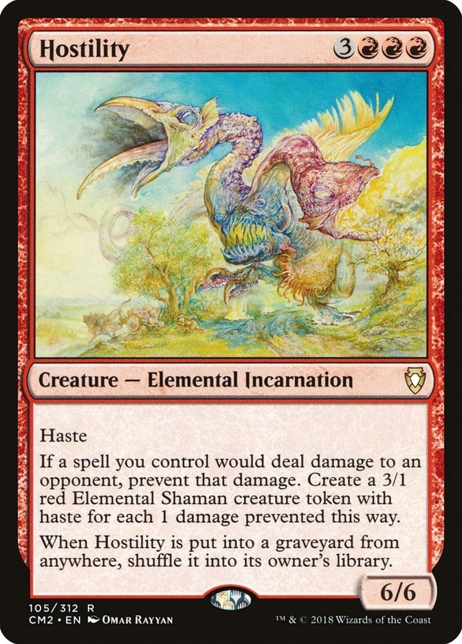 Image for Hostility (105) - Magic: The Gathering