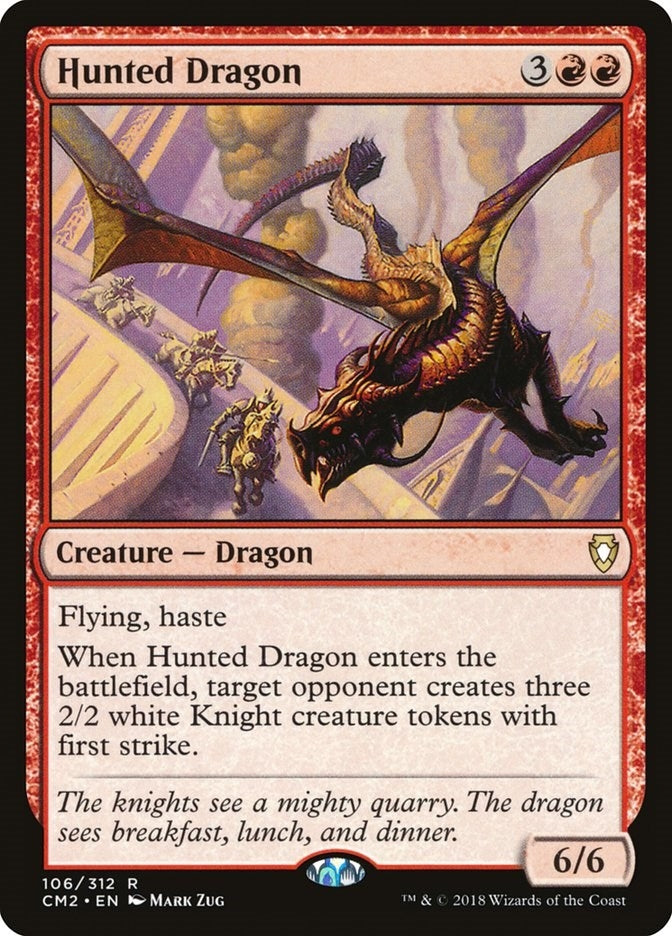 Image for Hunted Dragon (106) - Magic: The Gathering