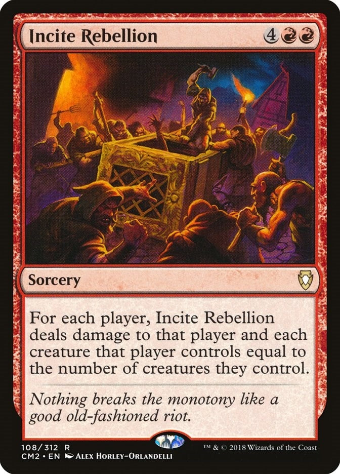 Image for Incite Rebellion (108) - Magic: The Gathering