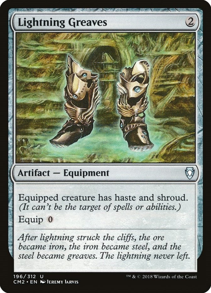 Image for Lightning Greaves (196) - Magic: The Gathering