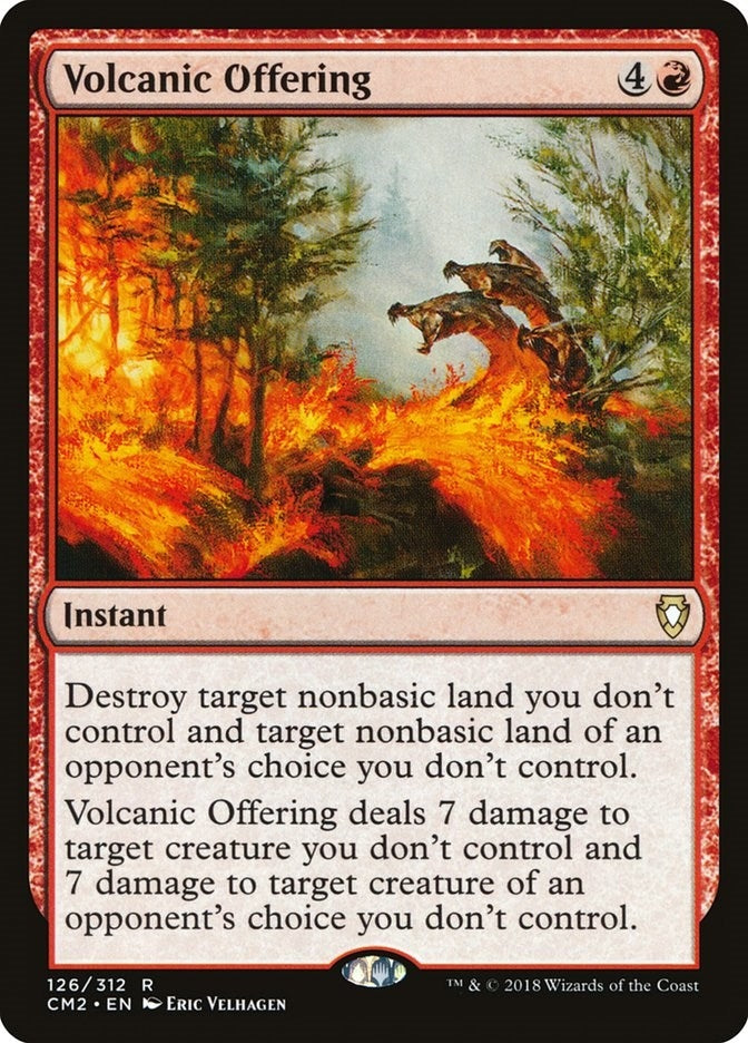 Image for Volcanic Offering (126) - Magic: The Gathering