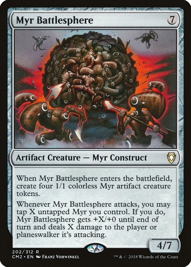 Image for Myr Battlesphere (202) - Magic: The Gathering