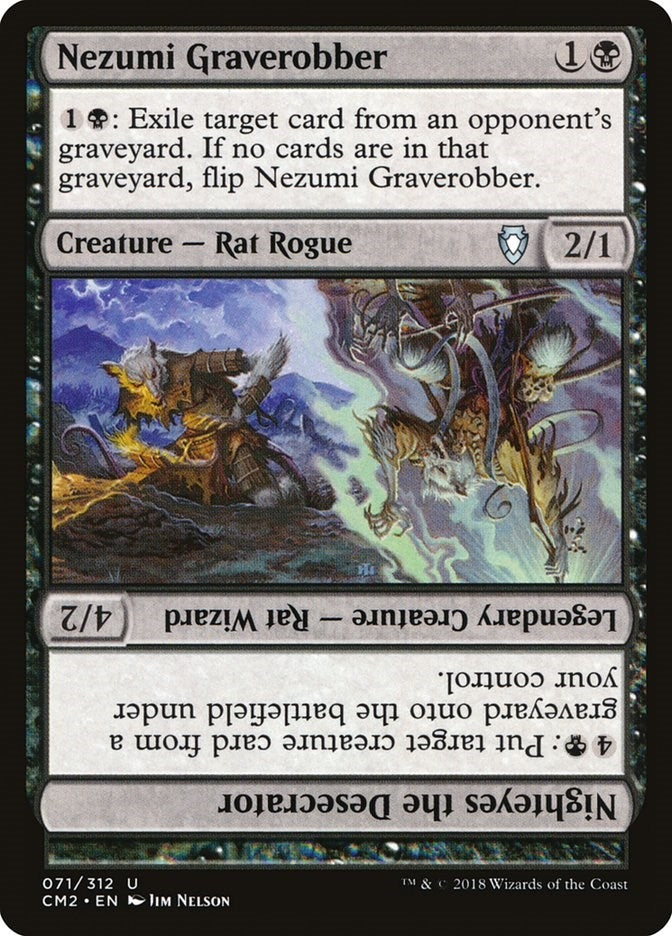 Image for Nezumi Graverobber // Nighteyes the Desecrator (71) - Magic: The Gathering