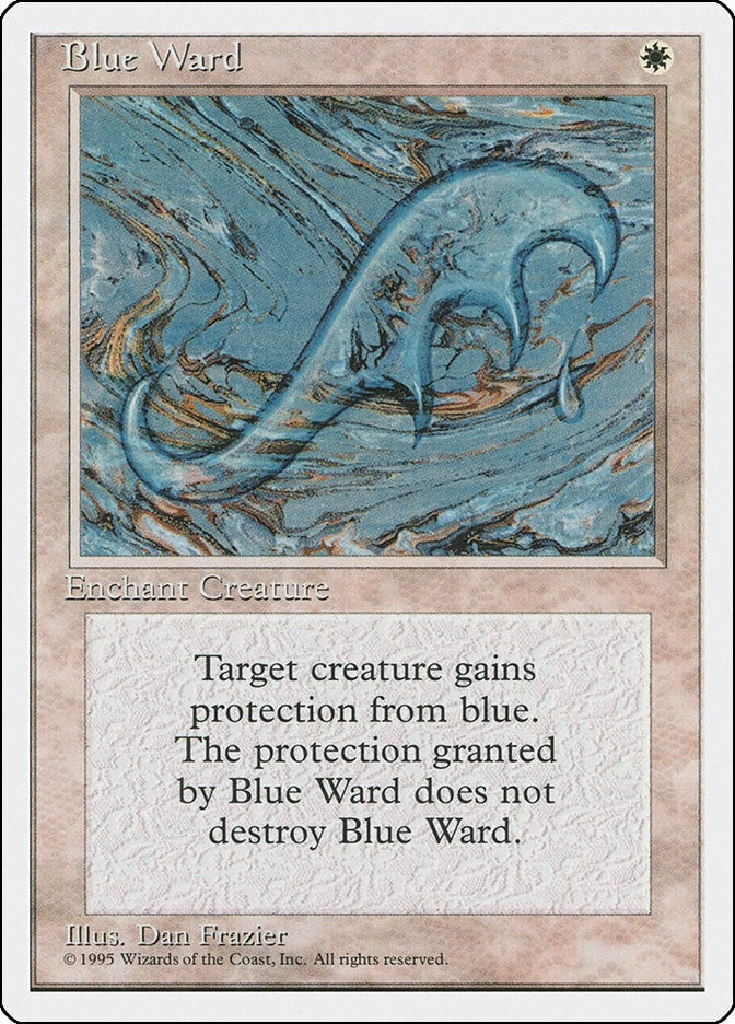 Image for Blue Ward - Magic: The Gathering