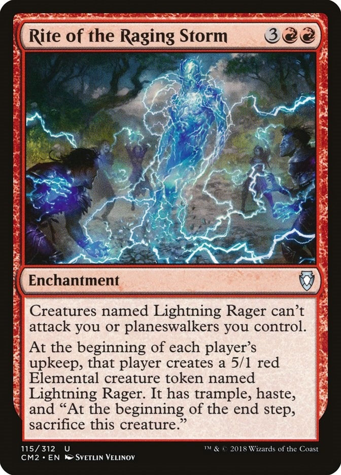 Image for Rite of the Raging Storm (115) - Magic: The Gathering
