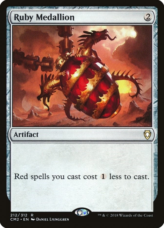 Image for Ruby Medallion (212) - Magic: The Gathering