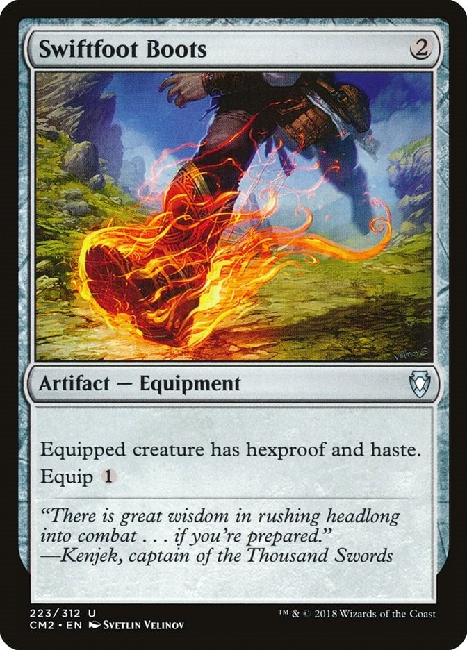 Image for Swiftfoot Boots (223) - Magic: The Gathering
