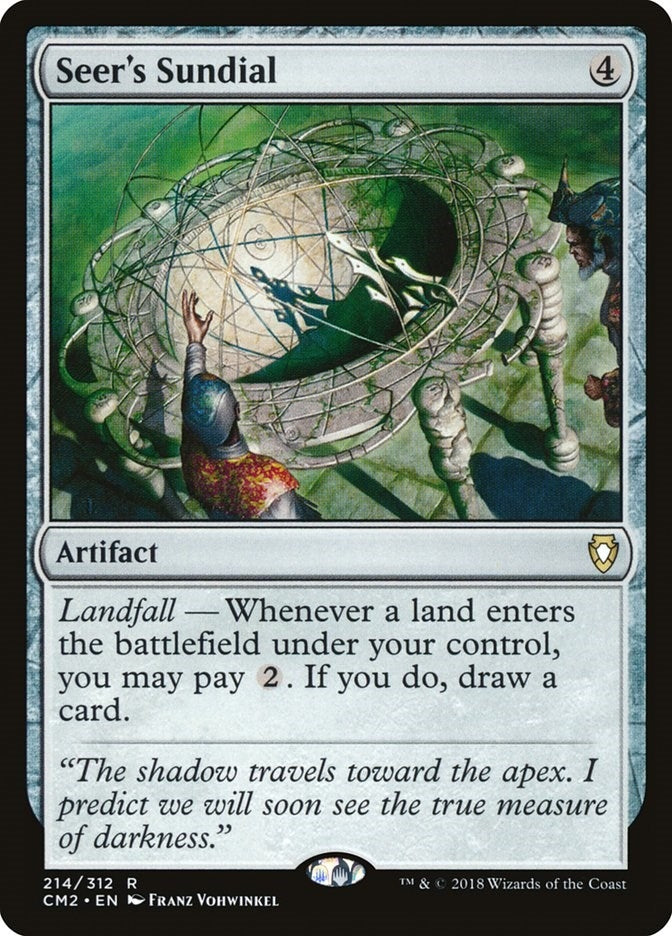 Image for Seer's Sundial (214) - Magic: The Gathering