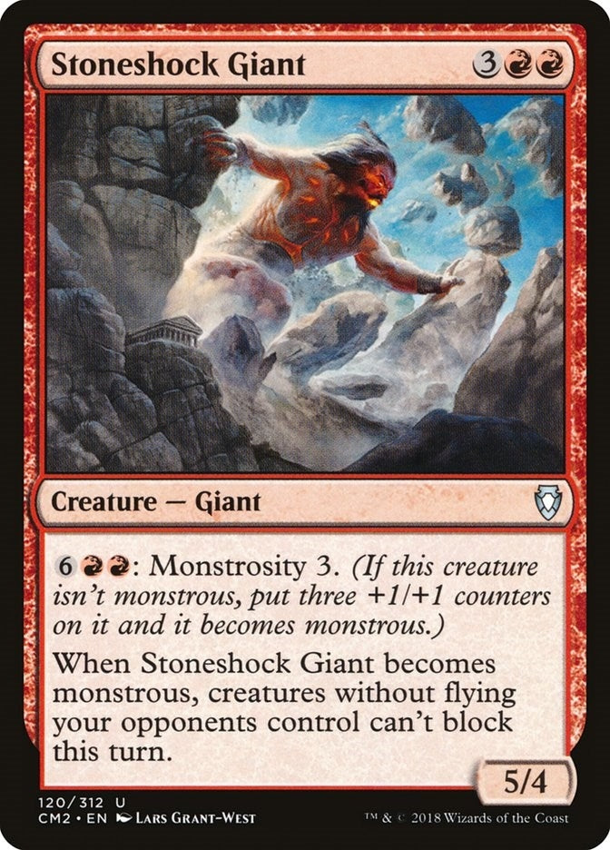Image for Stoneshock Giant (120) - Magic: The Gathering