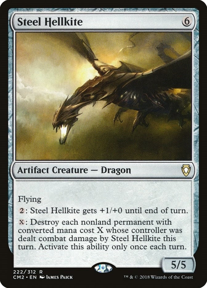 Image for Steel Hellkite (222) - Magic: The Gathering
