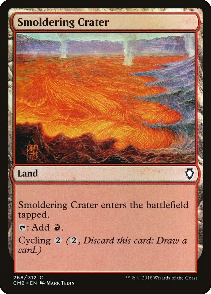 Image for Smoldering Crater (268) - Magic: The Gathering