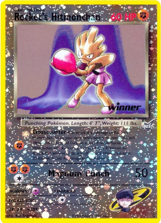 Image for Rocket's Hitmonchan - 9 [Winner] (009/009) (PR) - Pokemon