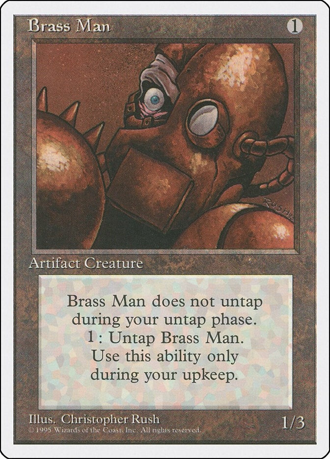 Image for Brass Man - Magic: The Gathering