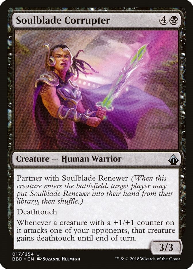 Image for Soulblade Corrupter (17) (BBD) - Magic: The Gathering