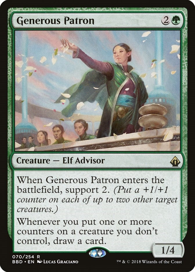 Image for Generous Patron (70) (BBD) - Magic: The Gathering