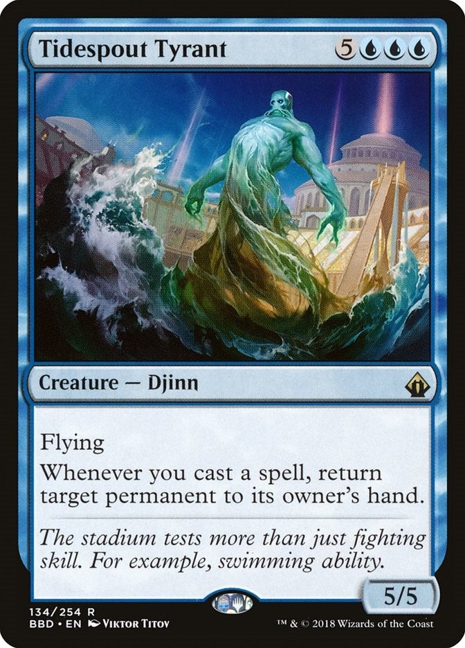 Image for Tidespout Tyrant (134) - Magic: The Gathering