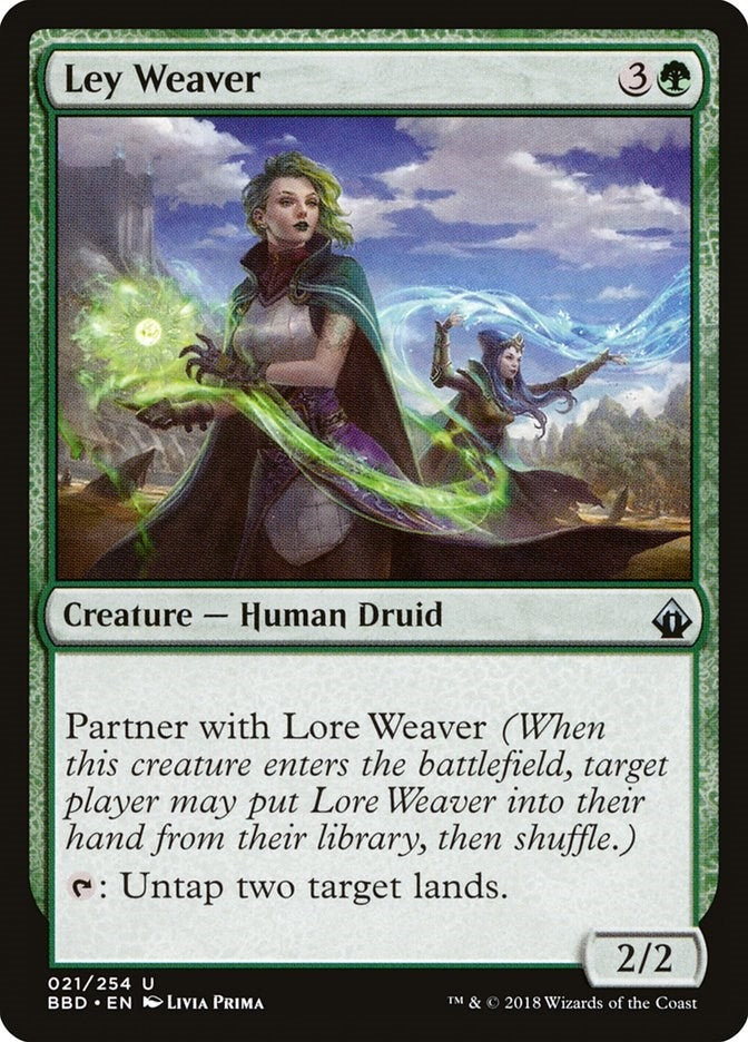 Image for Ley Weaver (21) (BBD) - Magic: The Gathering