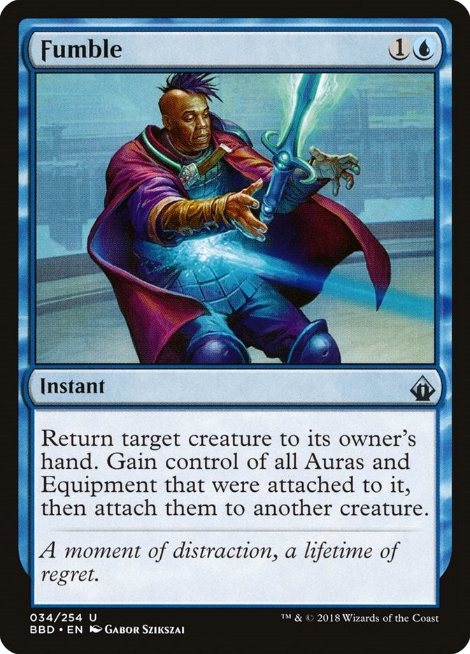 Image for Fumble (34) (BBD) - Magic: The Gathering